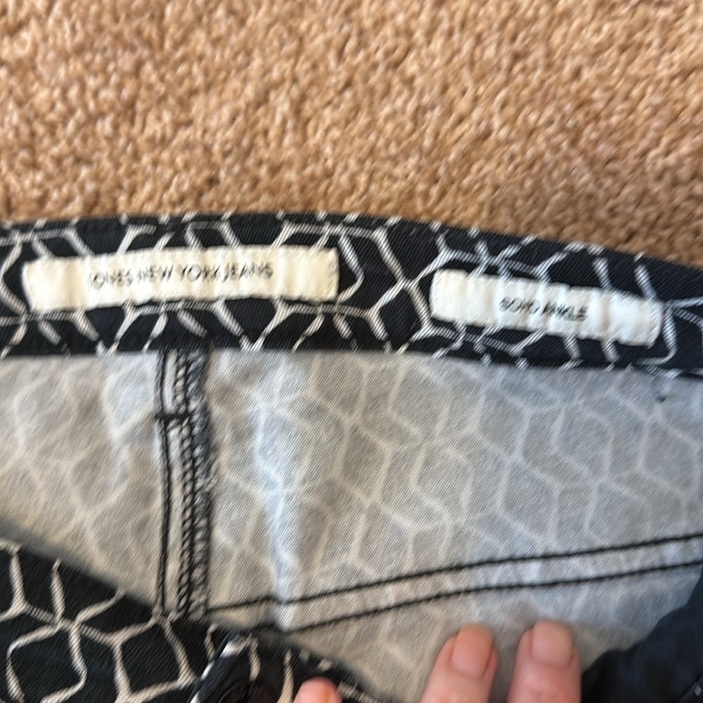 Geometric Patterned Pants - image 2